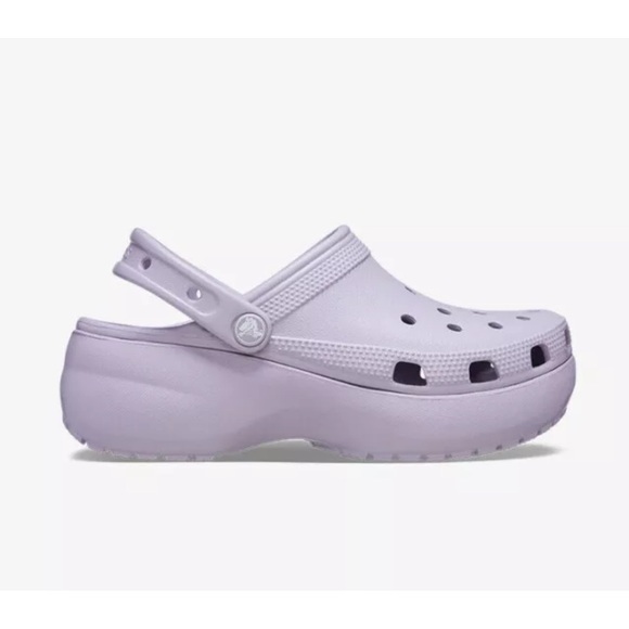 Crocs Classic Platform Clog W Mauve Mist Size W7M5 - Picture 1 of 5